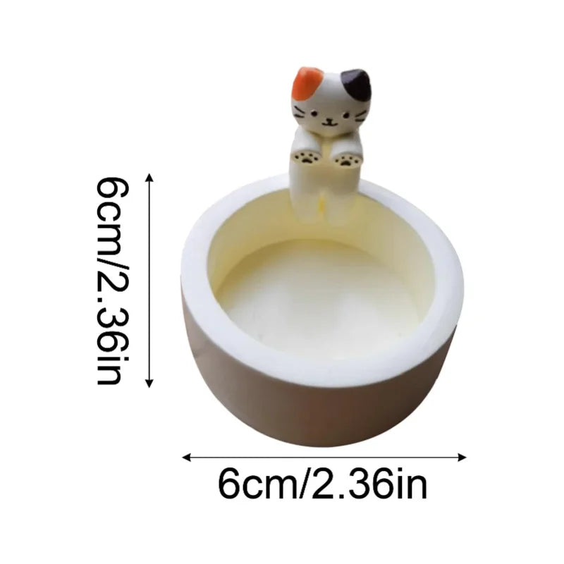 Cute Cat Candle Holder