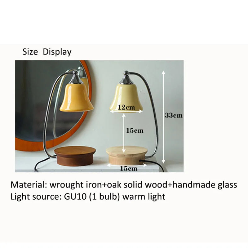 Elegant Aromatherapy Candle Heated Lamp